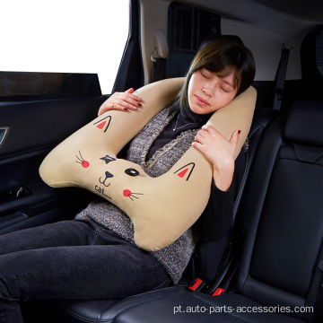 Travesseiro de bebê de descanso de pescoço de carro ajustável para dormir